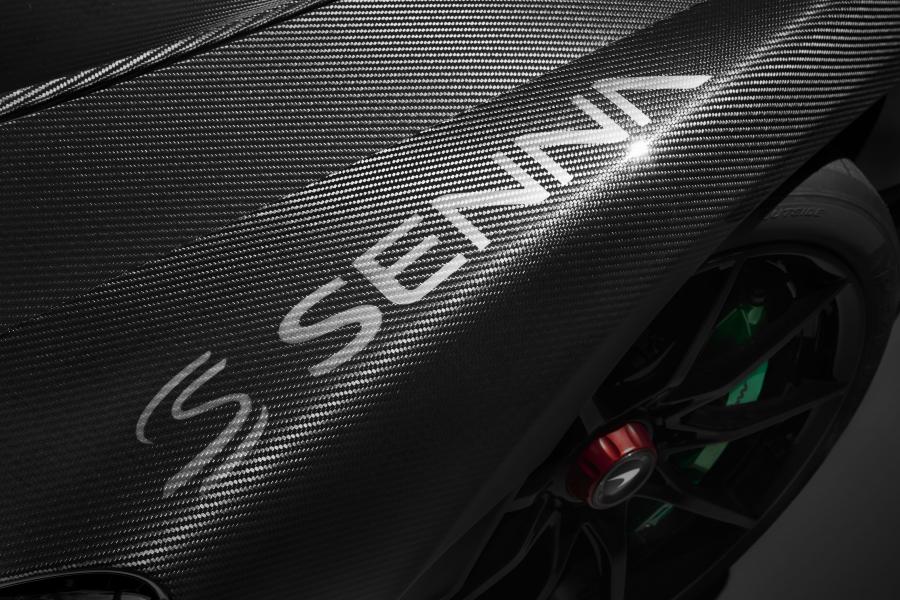 Логотип McLaren MSO Senna Carbon Theme (P15) 2018 года  (фото 4 из 14)